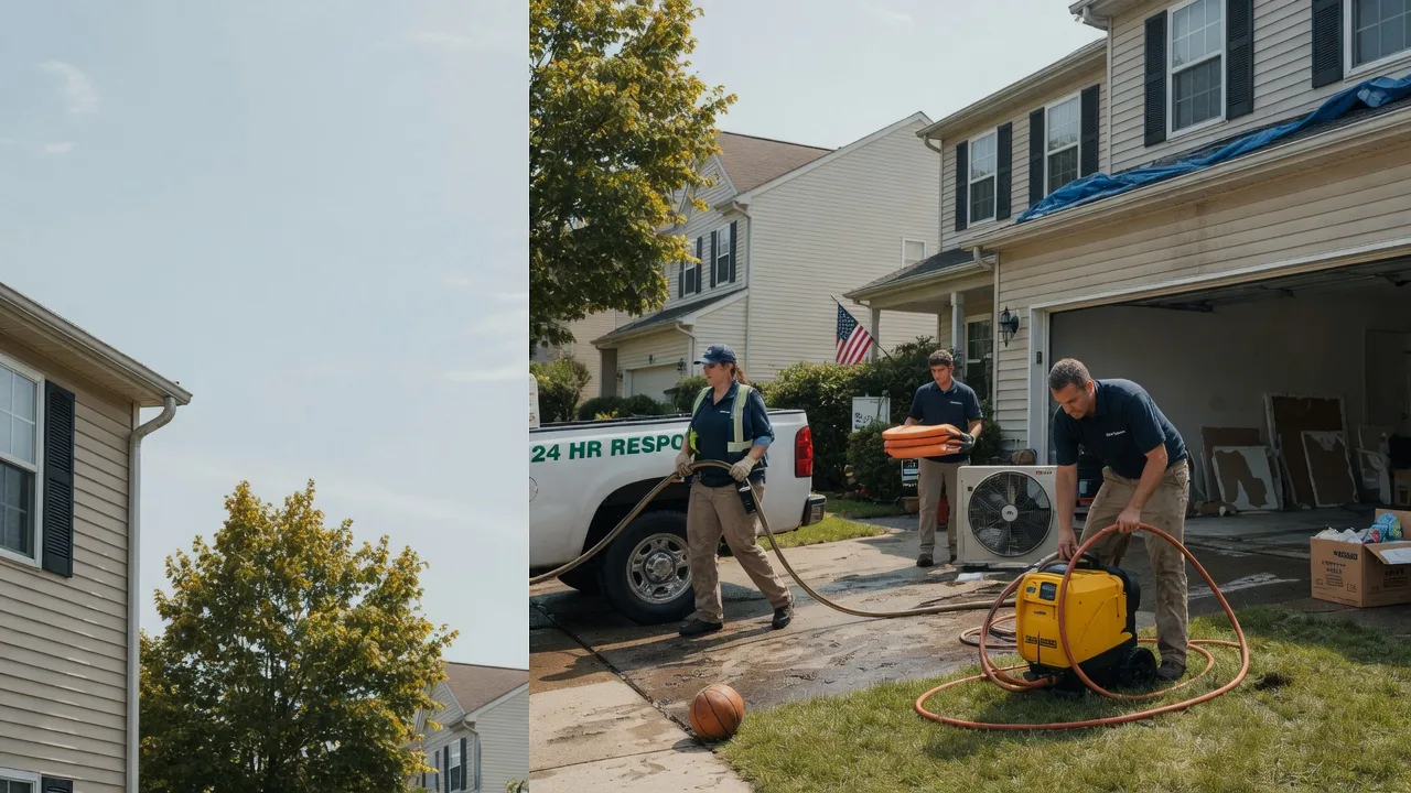 Emergency Water Damage Restoration in Oakville, WA near me